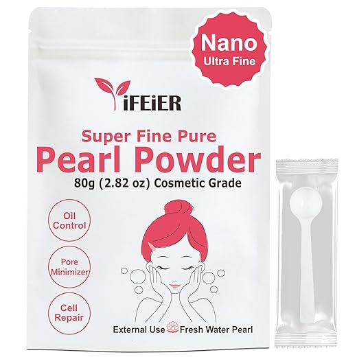 100% Pure Freshwater Pearl Powder for Skincare