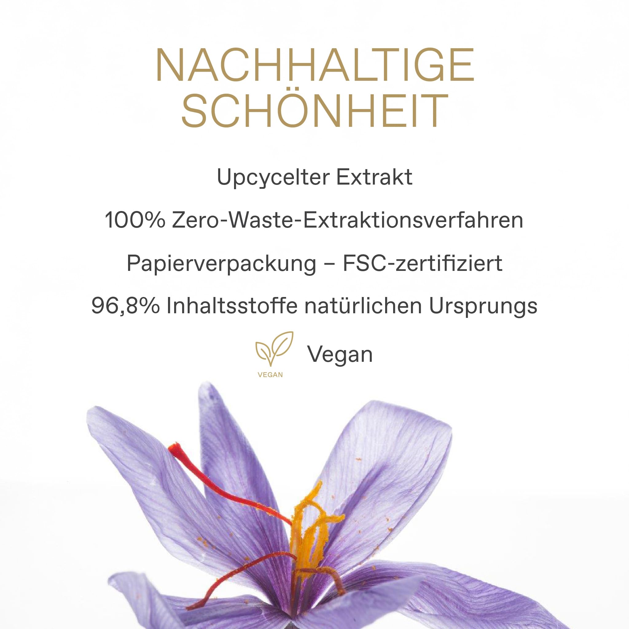 KORRES Golden Krocus Anti-Aging Elixier, vegan, 30ml | für mehr Elastizität & Straffheit, mit Bio-Safran, für reife Haut, mindert feine Linien und Falten, silikon- & parabenfrei
