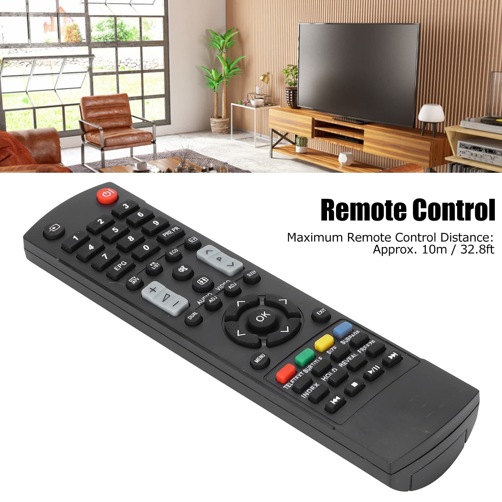 Remote Control for Sharp,GJ220 Remote Control Audio Replacement Remote Control for Sharp LCD Television System - Image 3