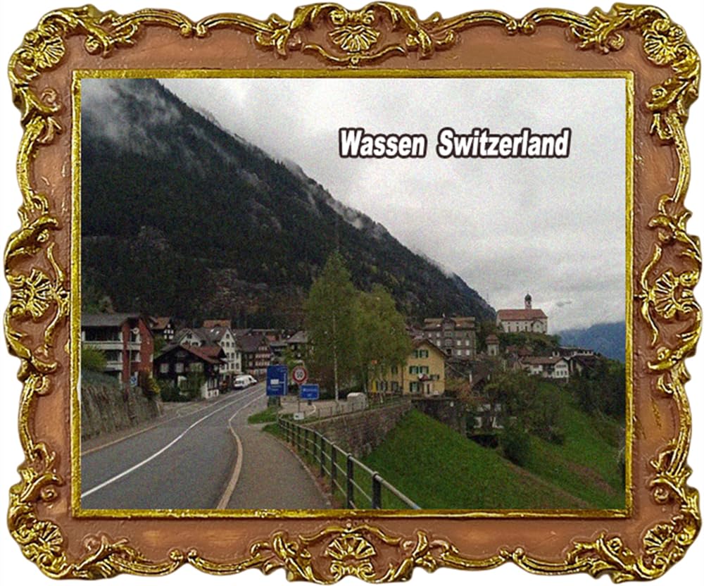 Wassen,Switzerland Travel Souvenir Refrigerator Magnet Fridge Decoration Magnets