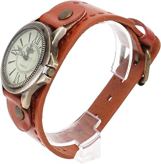 1Pc Relógios Vintage Para Mulheres Relógios Masculinos Relógios Femininos Retro Relógio De Pulso Pulseira Relógio Masculino Relógio De Pulso Pulseira De Couro Relógio De Pulso