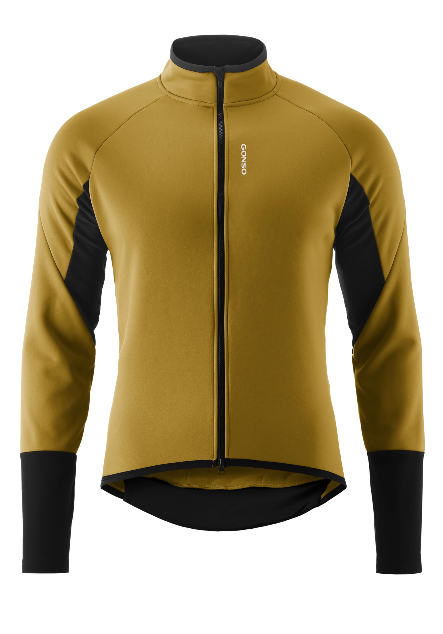 Gonso Road Jacket Softshell 2 M, Herren Fahrradjacke, Wasserabweisende Softshelljacke, Winddicht, G-Shell für optimale Wärmeisolierung, Enganliegende Passform, PFC-frei