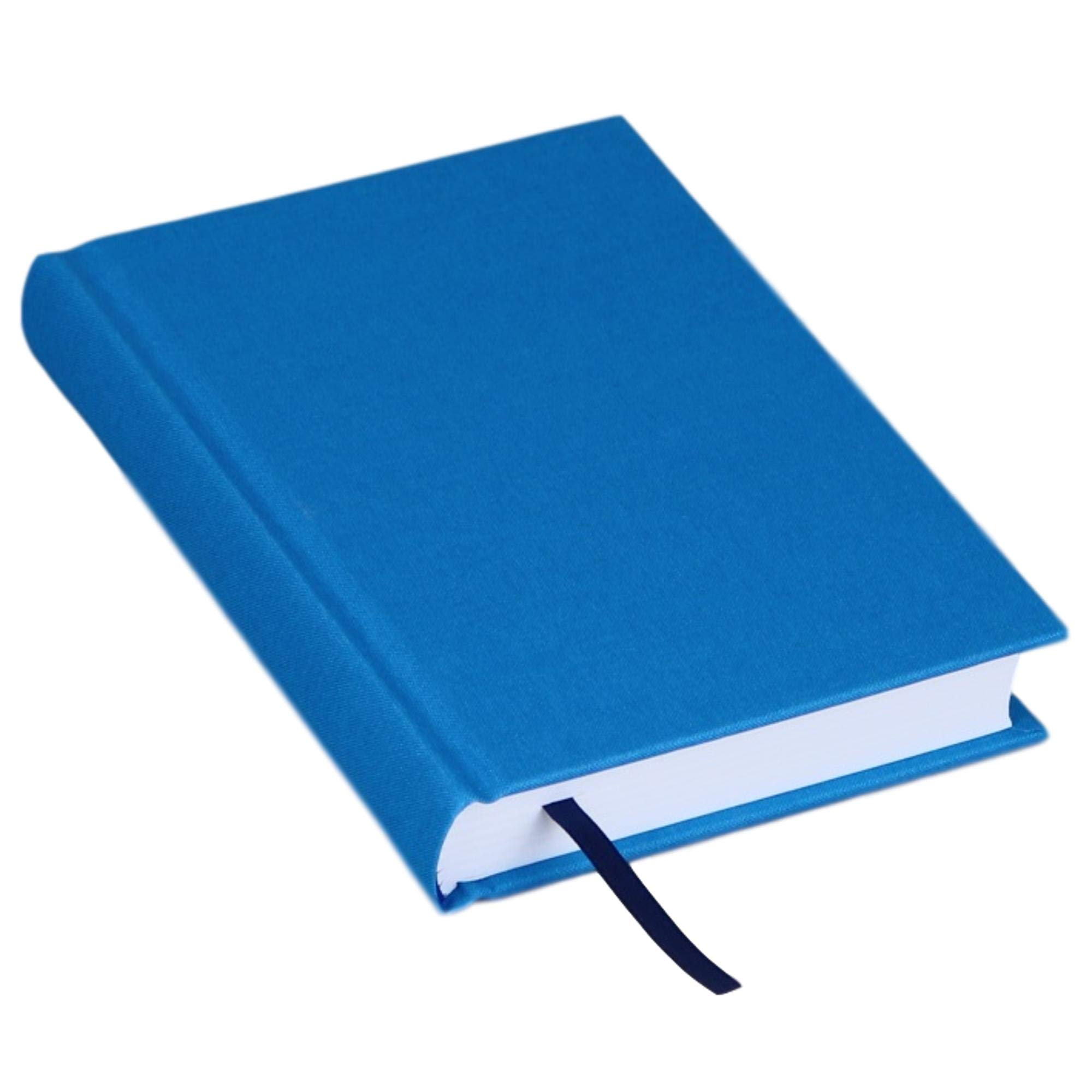 Ferus & Fivel Journal Notebook Hardcover Book Lined Ruled 5 X 7 inches (Blue)