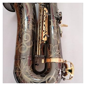 心奏専用ページ Amazon | プロの真鍮 Bb チューニング黒ニッケルゴールドテナー