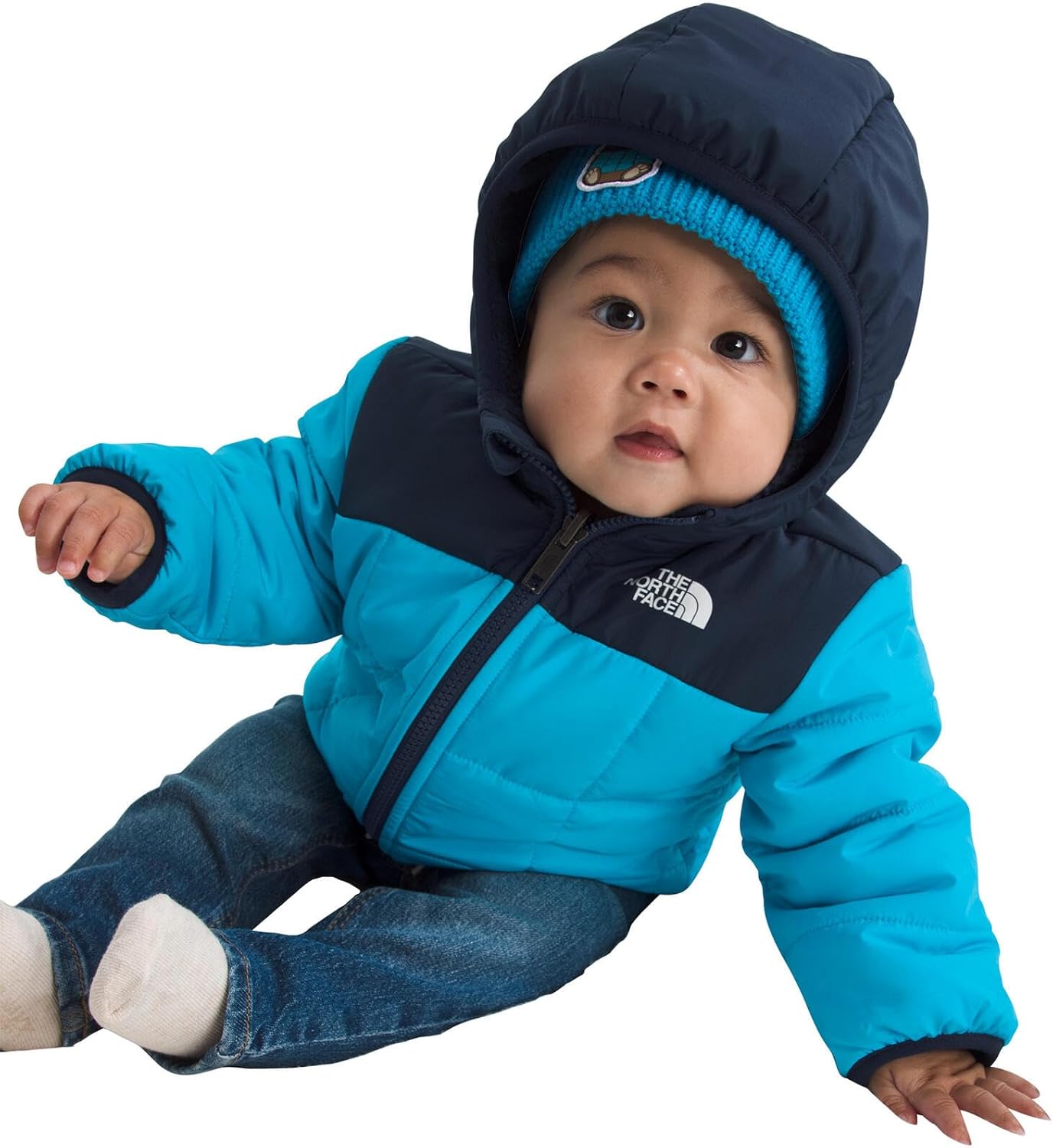 The North Face Baby Boys' Reversible Shasta Full Zip Hooded Jacket
