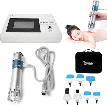 Extracorporeal Shock Wave Therapy Machine,Medical Shockwave Therapy Machine,Pain Relief for Muscles and Joints,Full Metal Handle for Stable Energy Output, Safe and Easy to Use