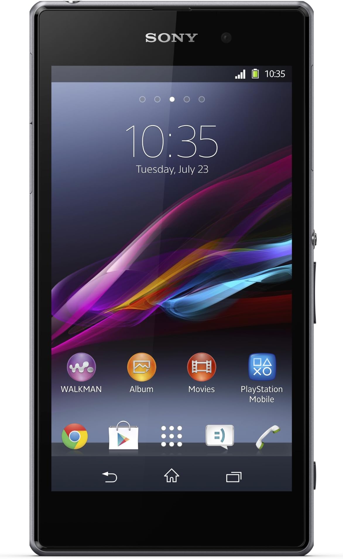 Sony Xperia Z1 (C6902) Unlocked GSM Quad-Core Water Resistant/Dust Proof Smartphone w/ 20MP Camera- Black
