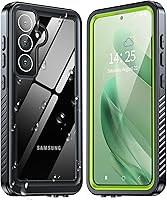 Vista 12 de ANTSHARE Funda impermeable para Samsung Galaxy S24, lente incorporada y protector de pantalla de cuerpo completo de 360°, resistente a prueba