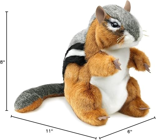 Miniatura 6 de Folkmanis Marioneta de mano de ardilla, marrón