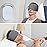 FRESHME Cotton Sleep Eye Mask for Women Men - 100% Blocking Light Travel Blindfold, Soft Zero Pressure Grey Eyes Cover with Adjustable Velcro Strap for Side Sleeper Night Sleeping, Work Nap and Yoga