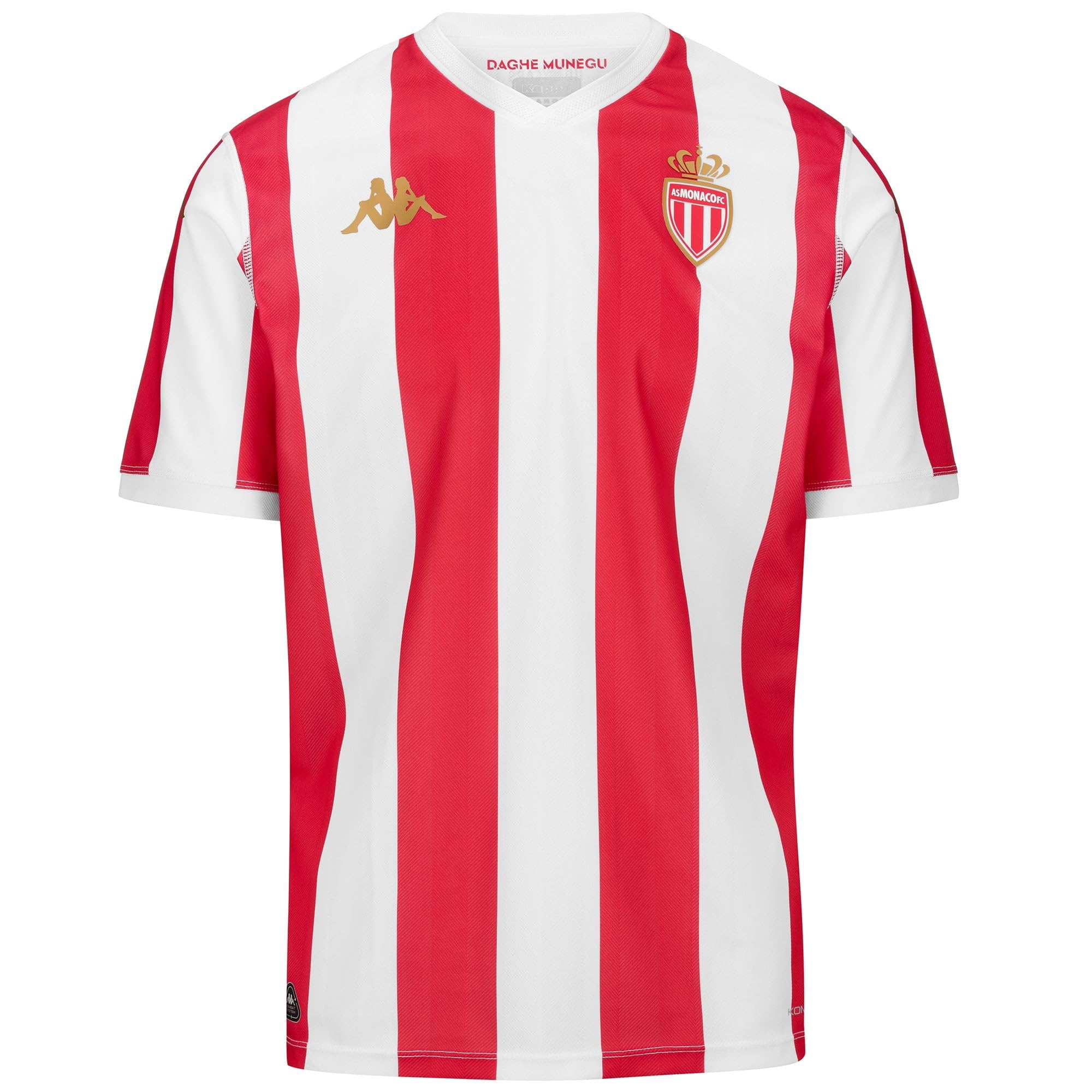 Kappa Kombat 5TH Monaco ACT Jersey | White/RED | Size XL