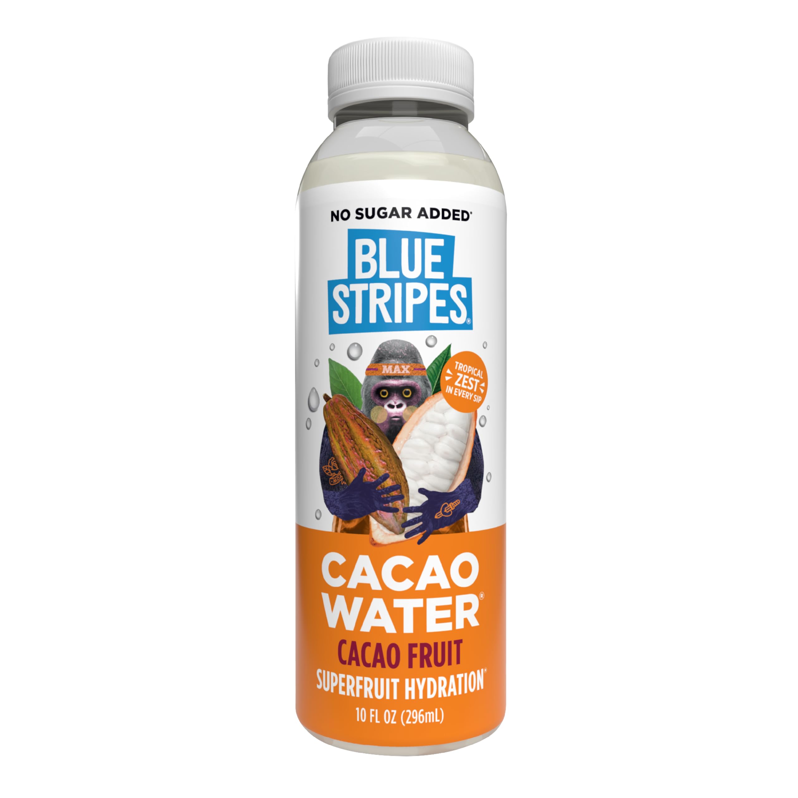 Cocoa　0714 Amazon.com: Blue Stripes Cacao Water - Cold Pressed Superfruit