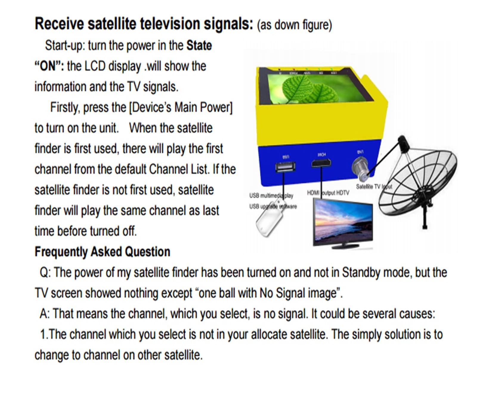KPT-356H 3,5-calowy ręczny TFT LCD wielofunkcyjny (DVB-S/S2) cyfrowa wizjer satelity 6933 V8 Finder2 Dekoder odbiornika