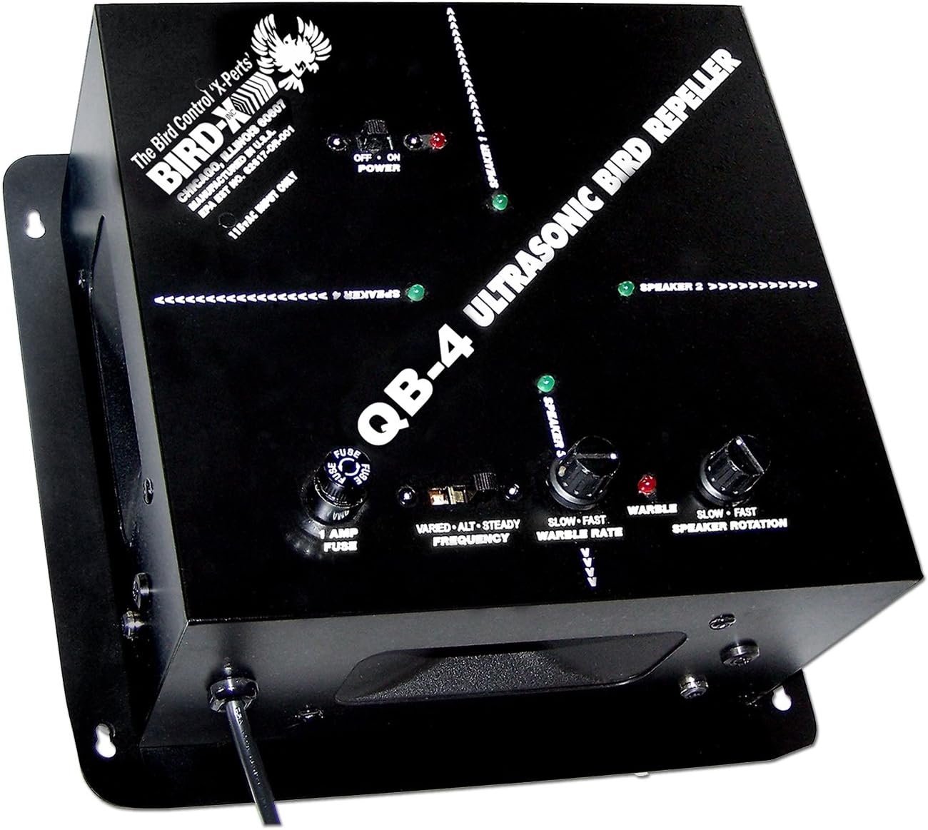 Bird-X QB-4 Quadblaster Bird Repeller