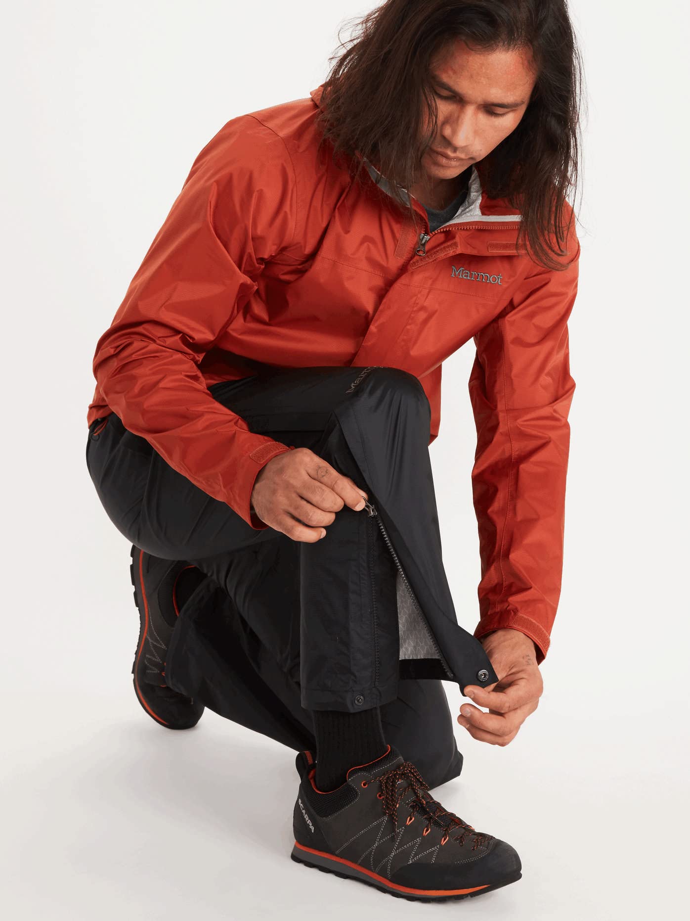 Marmot Precip Eco Full Zip Pant Waterproof Trousers Uomo