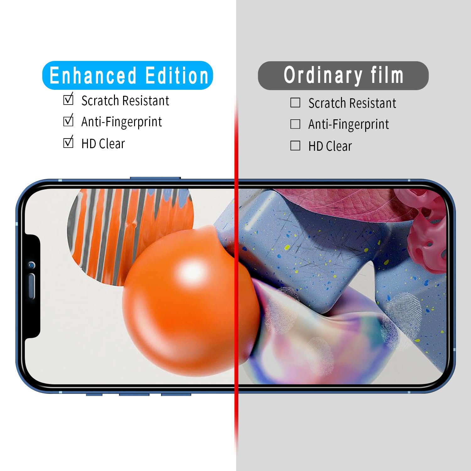 Pellicola Privacy Iphone 13 in Accessori Cellulari
