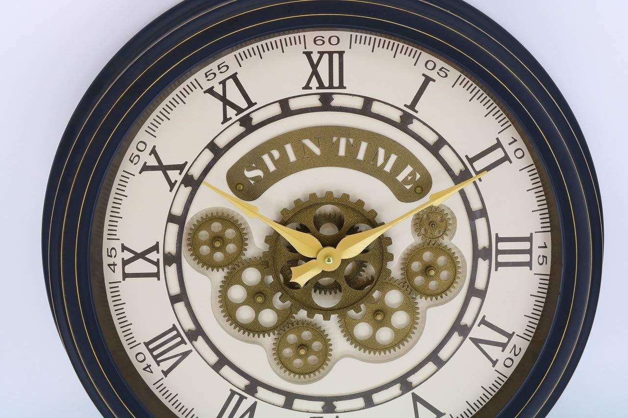 Amazon.co.jp: Gear Clock【50312】機能性も兼ね備えたおしゃれなギア