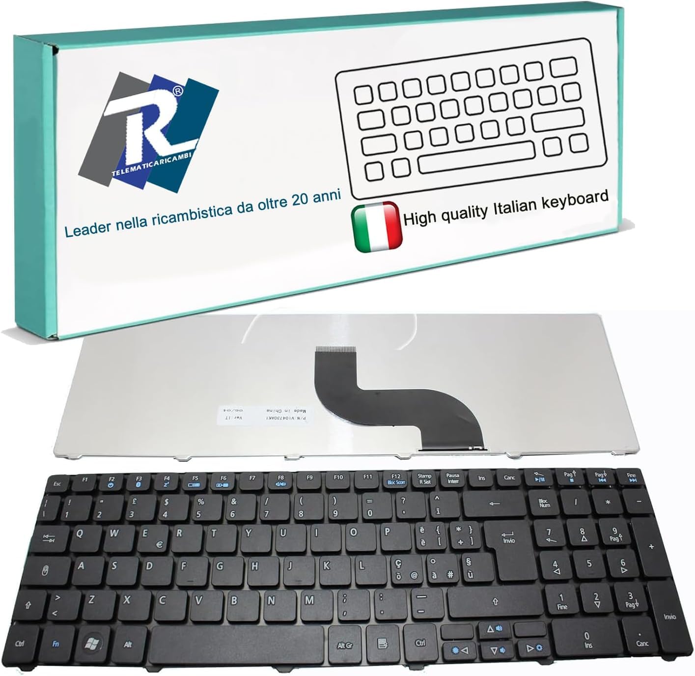 Tastiera di Ricambio per Notebook Acer Aspire 5750G 5750 5745G 5745P 5738 5738DG 5738DZG 5738PG 5738PZG 5738Z 5738ZG 5739 5740 5740G 5800 5810T 5750Z 5552G 5342 5338