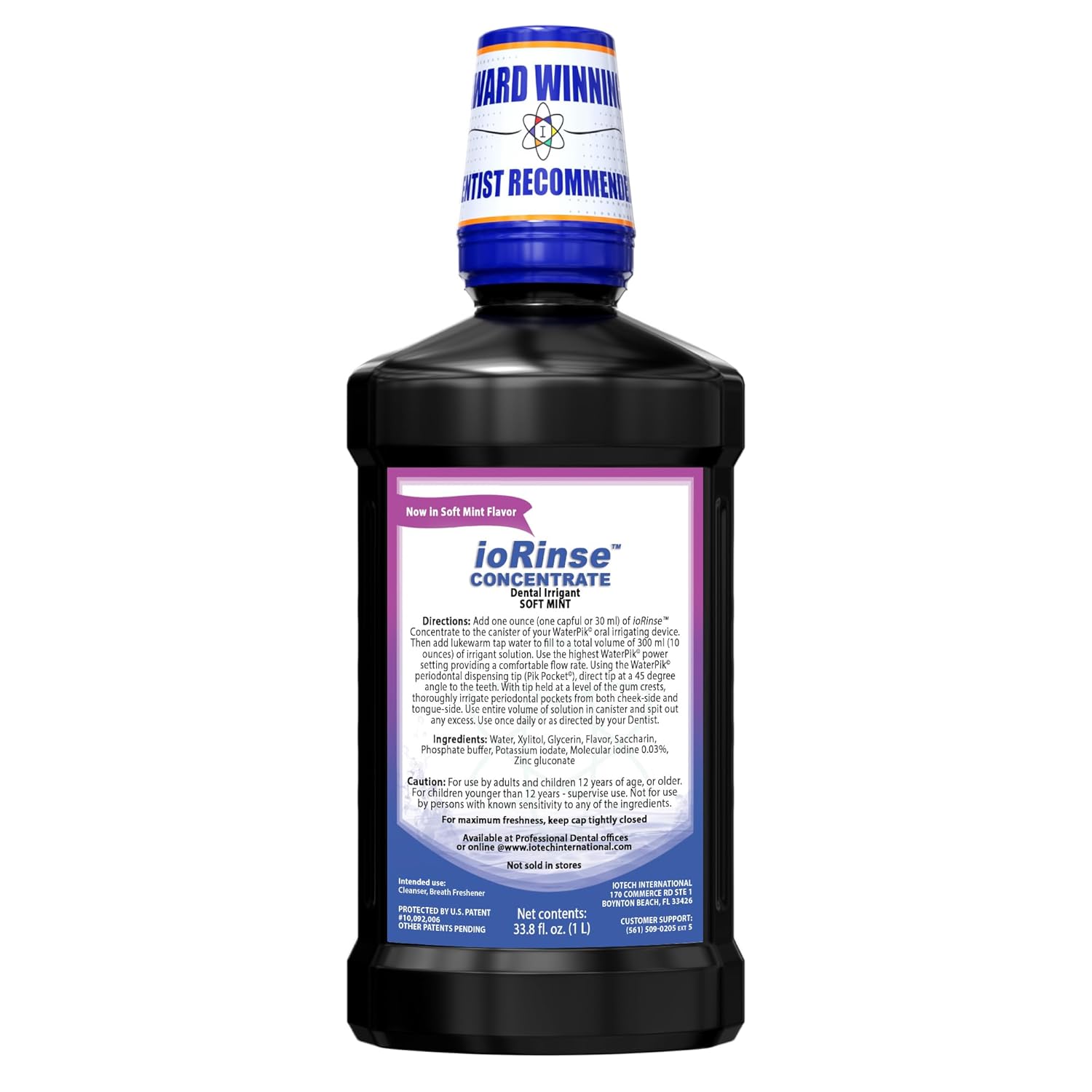 ioRinse Concentrated Irrigant with Active Molecular Iodine
