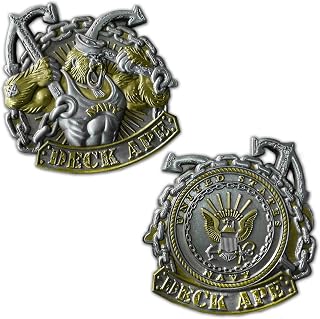 Deck Ape Boatswains Mate Rate US Navy Sailor Veterans Collectible Challenge Coin
