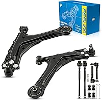 Vista 158 de PHILTOP Kit de suspensión ajustable de elevación de 1-6 pulgadas, 4 piezas de brazos de control superiores e inferiores delanteros compatibles