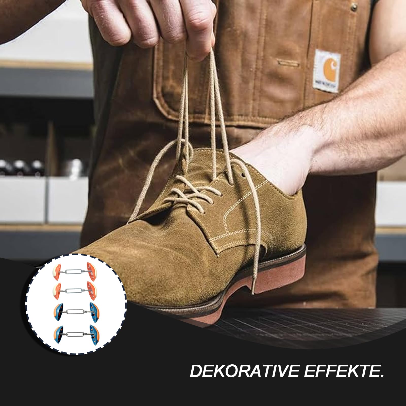Écarteur De Chaussures Ajustable 2 Pièces - Pour élargir Talons, Baskets, Bottes (7-12 Cm)