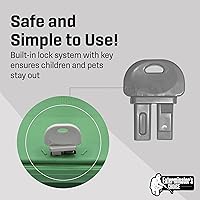 Vista 5 de Exterminators Choice - Paquete de 6 cajas de estación de cebo para ratas con 1 llave - Trampa para ratones resistente contenedor de veneno