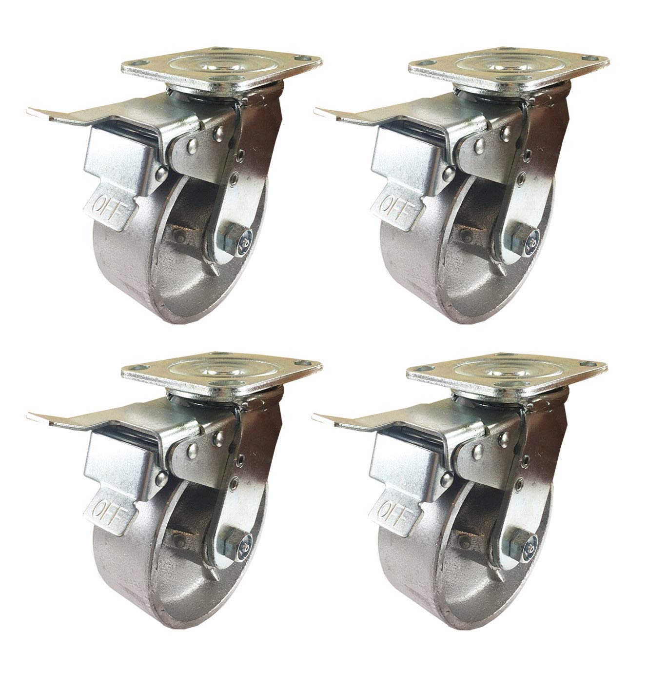 Amazon.com: 4 Heavy Duty Caster Set 5