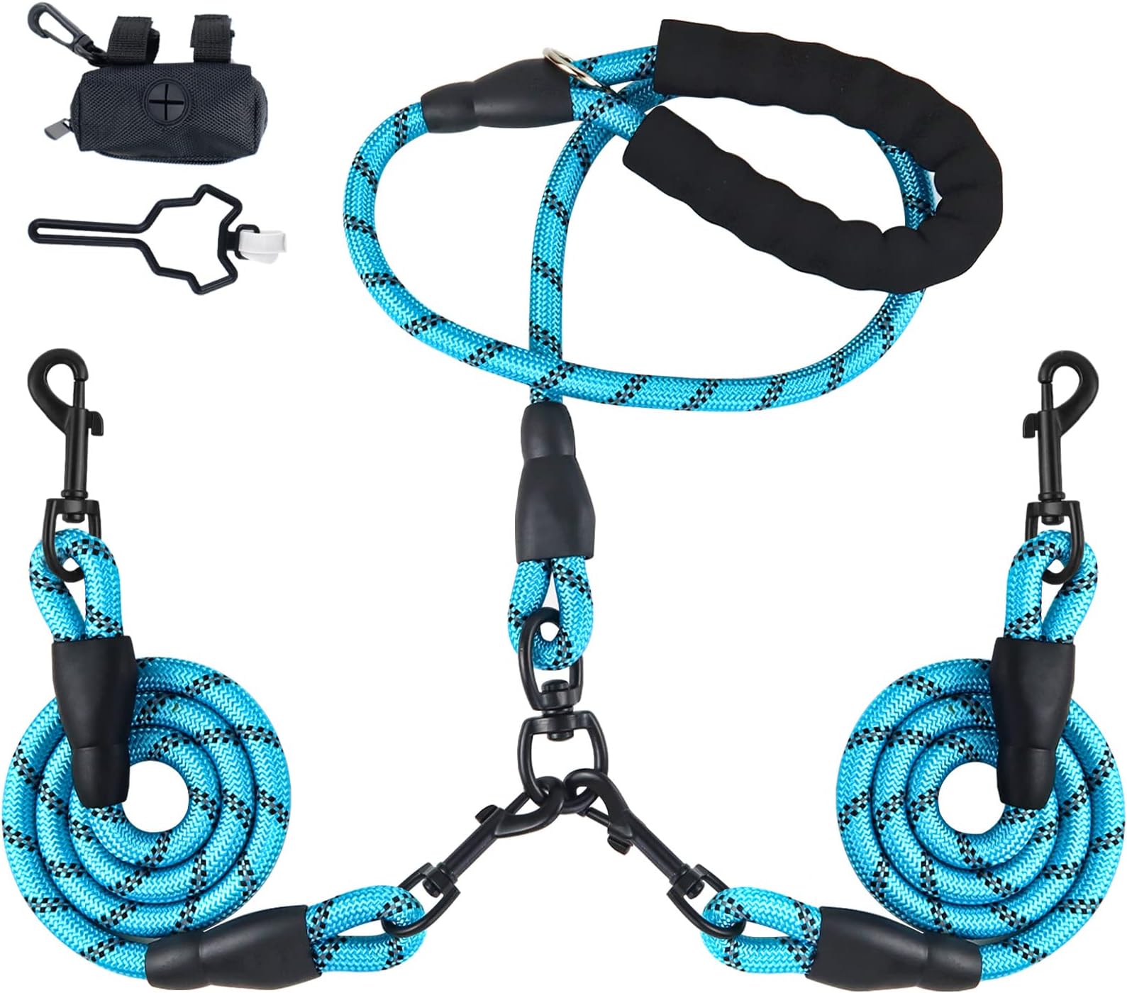 LELE LIFE Double Dog Leash for Two Dogs, Heavy Duty