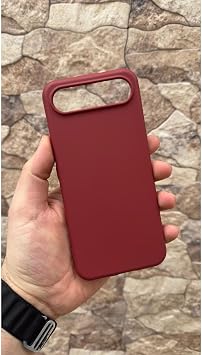 Tecno Spark Slim 5G Uyumlu Silikon Darbe Emici Rubber Kılıf, Bordo