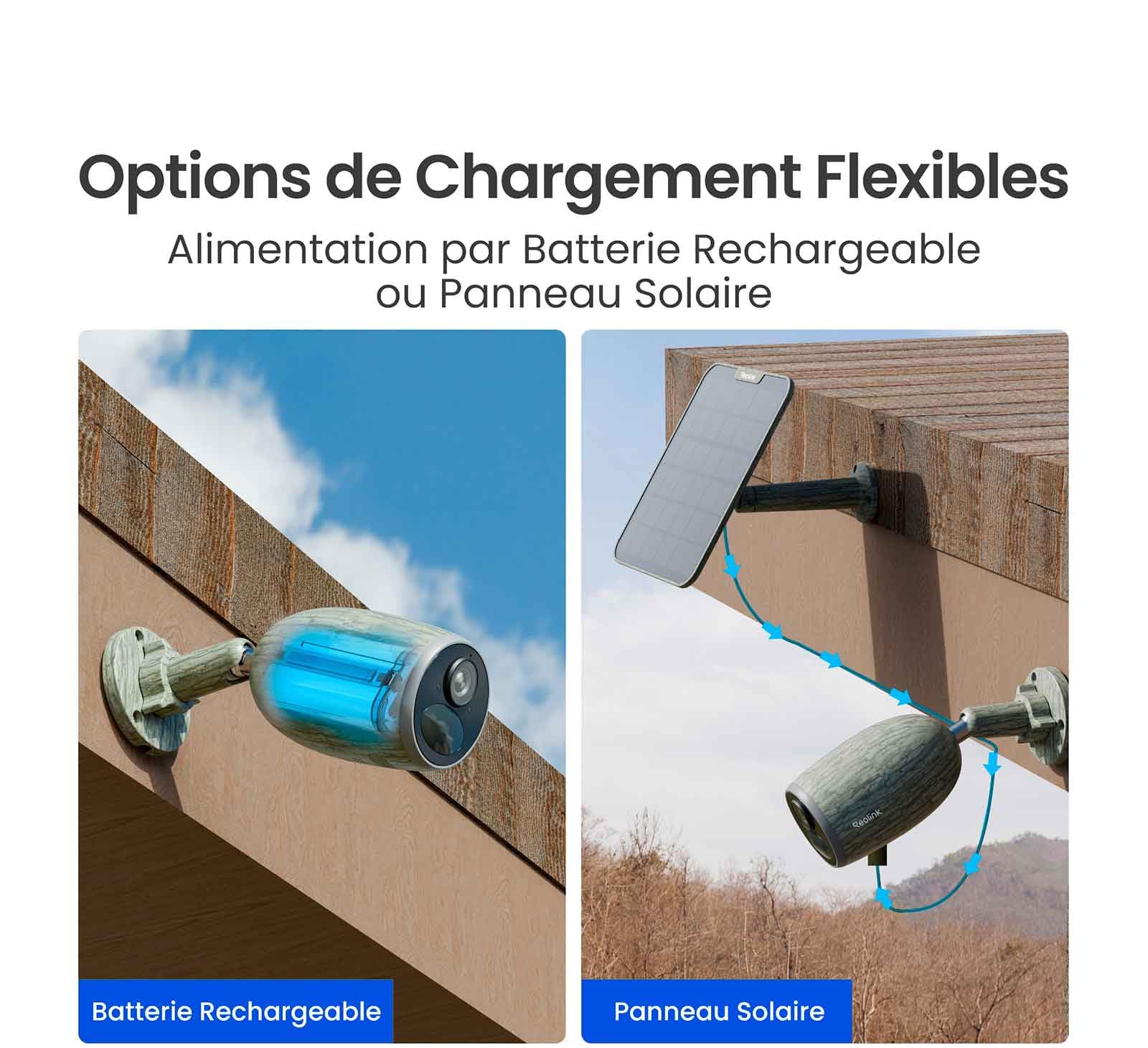 Reolink Go G330 Caméra 4G LTE Extérieure sans Fil | 2K 4MP Super HD | Batterie Rechargeable + Panneau Solaire | Détection Personnes/Véhicules | Vision Nocturne | IP65