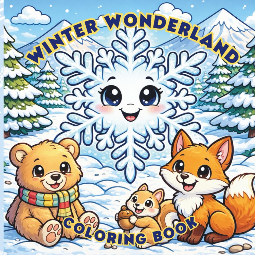 Winter Wonderland: Coloring Book