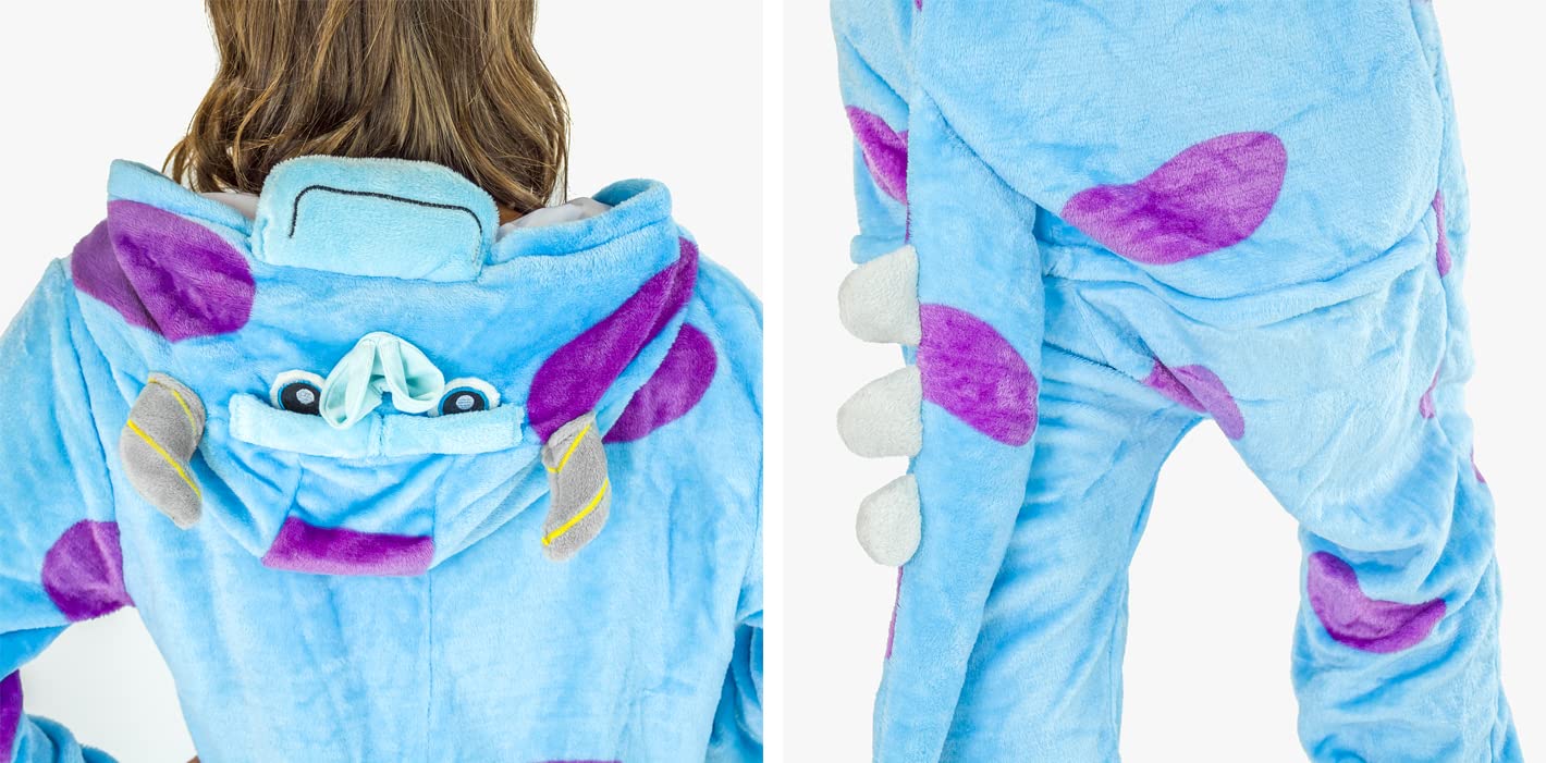 ZOLTA Adulti Pigiama Kigurumi Onesie - Unisex per Adulti per Feste e Cosplay Costume - Onesie con Cappuccio - Pigiami Costumi Divertenti - Cartoon