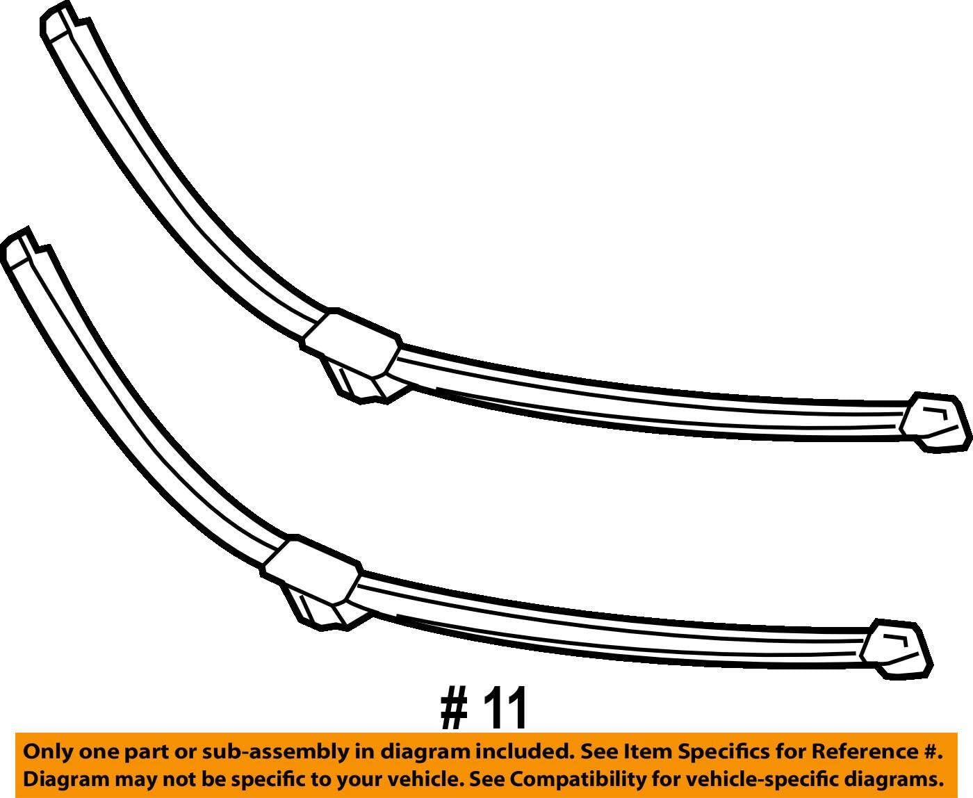 Mercedes-Benz 231 820 10 45, Windshield Wiper Blade