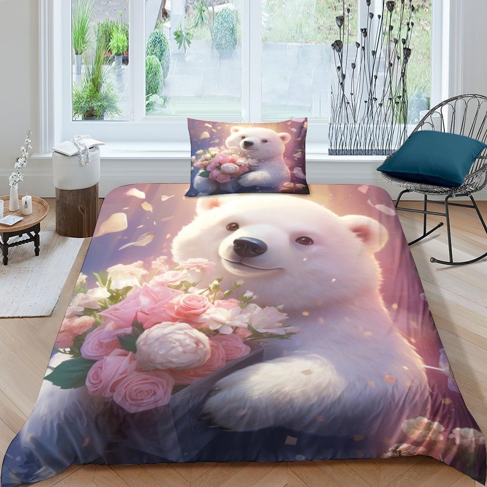Housse de couette imprimée 3D HOUKIG pour transformer la chambre ado