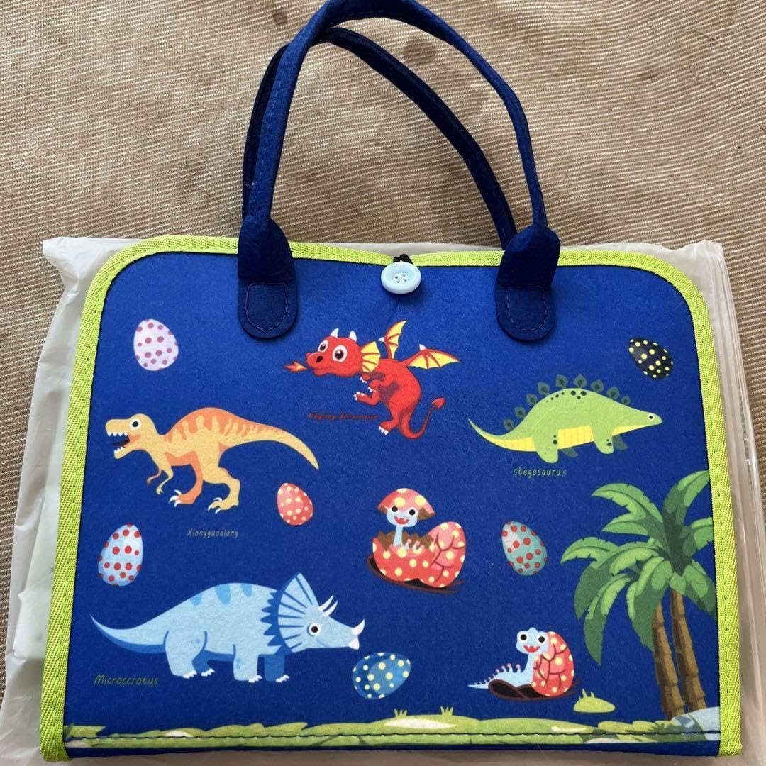 バック おもちゃ 幼児 ビジーボード 青色 恐竜柄 知育玩具 高齢者 Amazon.co.jp: モンテッソーリ教育 ビジーボード 青色 恐竜柄