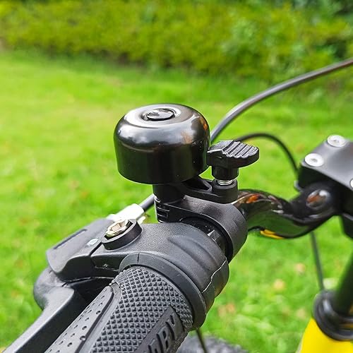 Miniatura 2 de RYANGO Bike Bell, Cute Mini Bicycle Bell, Crisp Bike Bells for Adults and Kids, Bicycle Bells for Handlebars, Loud Cycling Ring Bell for Road Bike