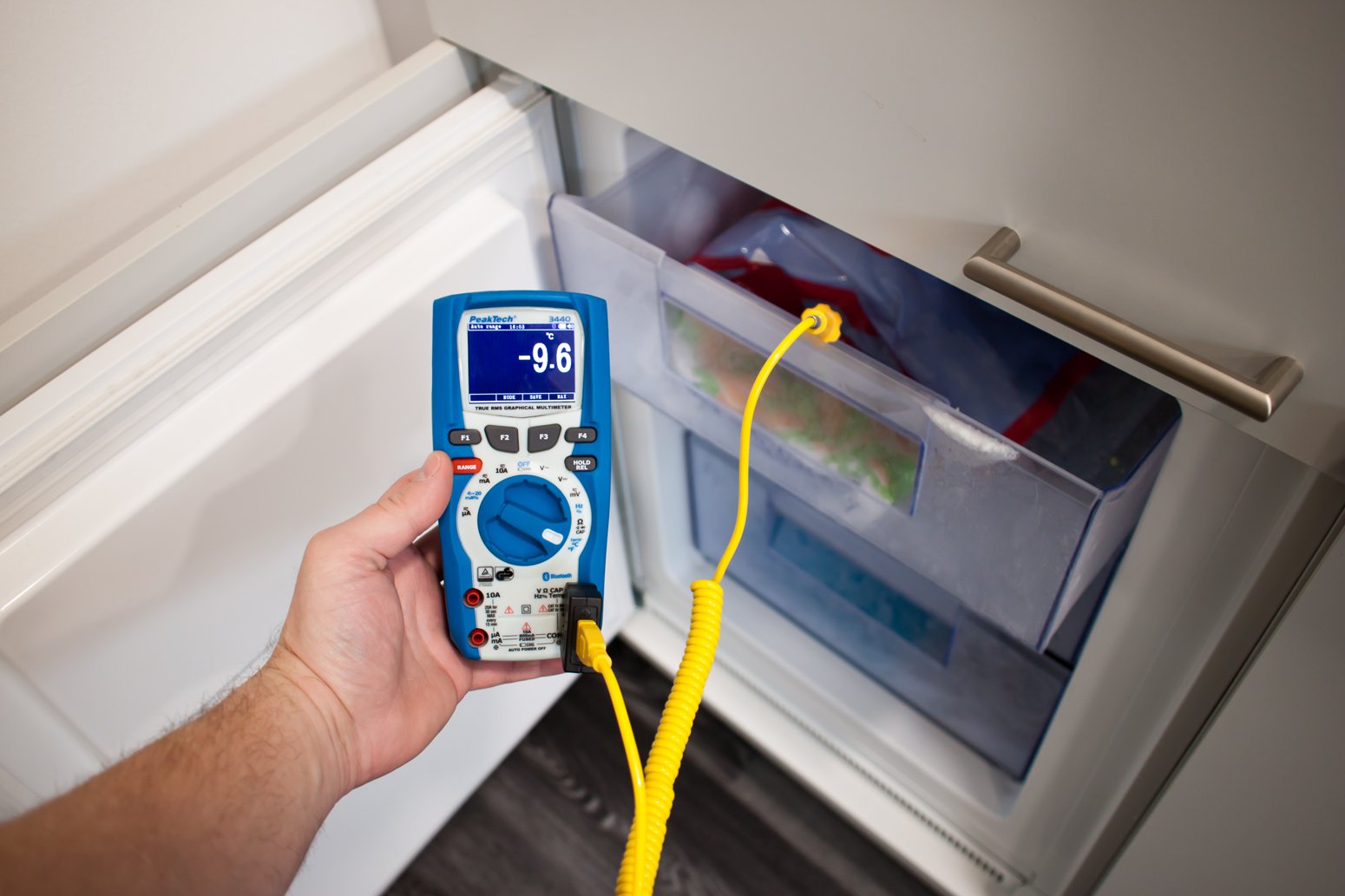 Peak Tech Sonde Température Type K 50–900°C - Diamètre 6,8 Mm Pour Thermomètres Et Multimètres