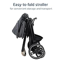 Vista 9 de Maxi-Cosi Zelia Pro Sistema de viaje 5 en 1 con asiento de automóvil infantil Mico Pro, combo de cochecito de bebé, asiento reversible, ruedas