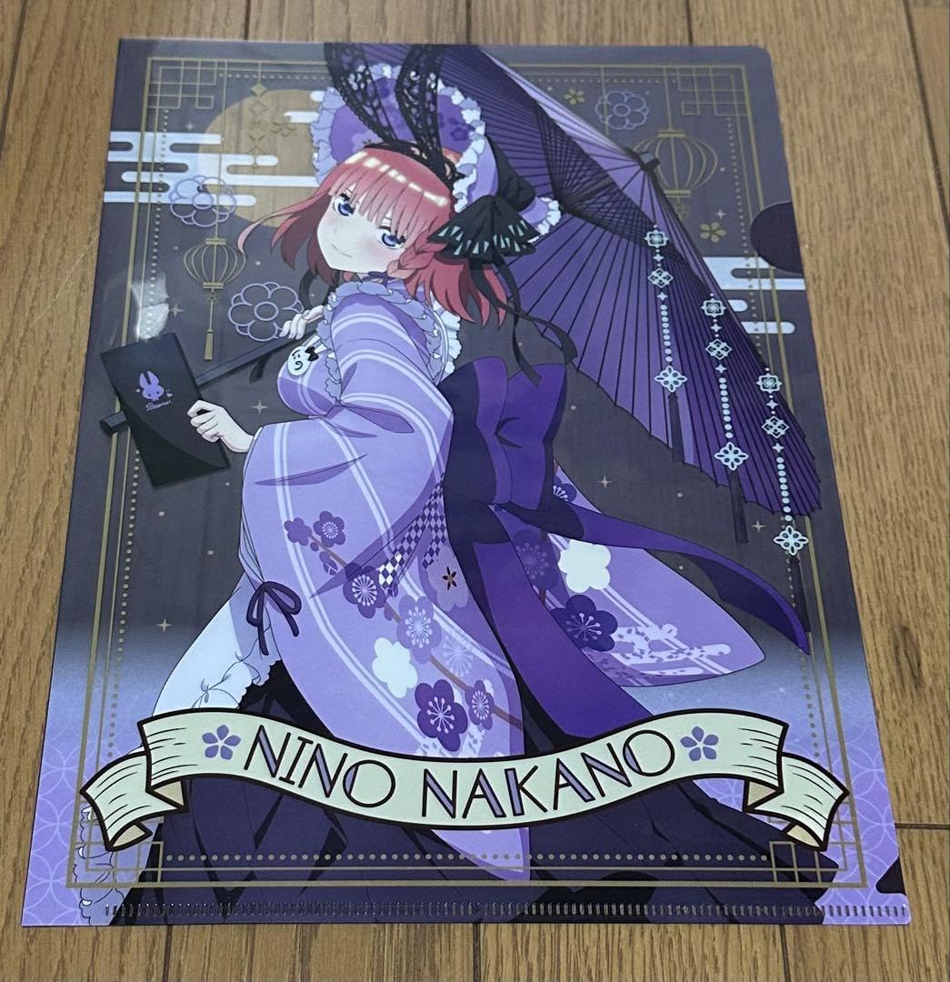 五等分の花嫁　ローソン限定　クリアファイル オリジナルクリアファイルがもらえる！｜「五等分の花嫁