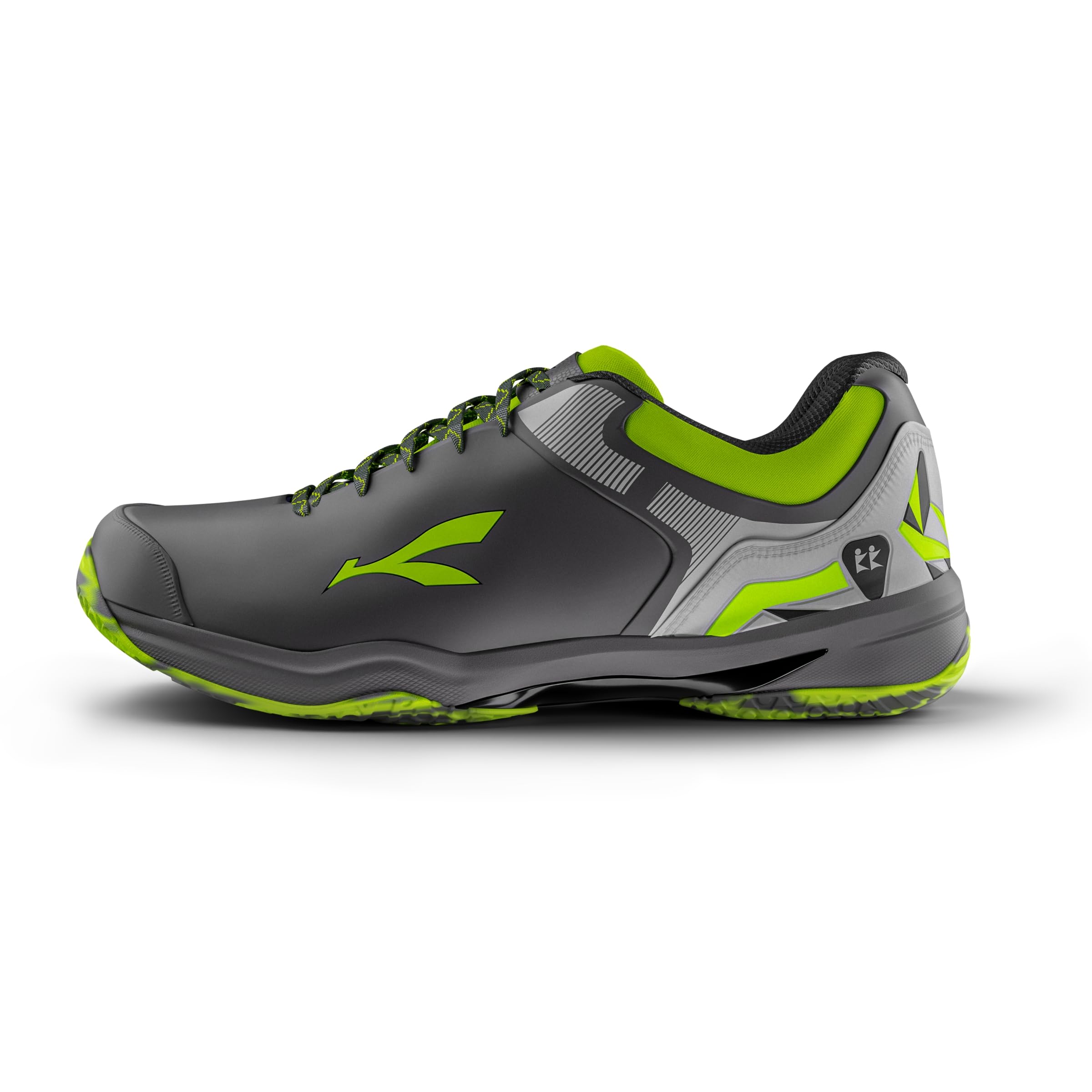 KONEX Fusion Non Marking Badminton Shoes for Men & Women | Water Resistant, Lightweight & Anti Skid Court Shoes | Ideal for Badminton, Squash, Pickleball, Paddle & Tennis-image-10