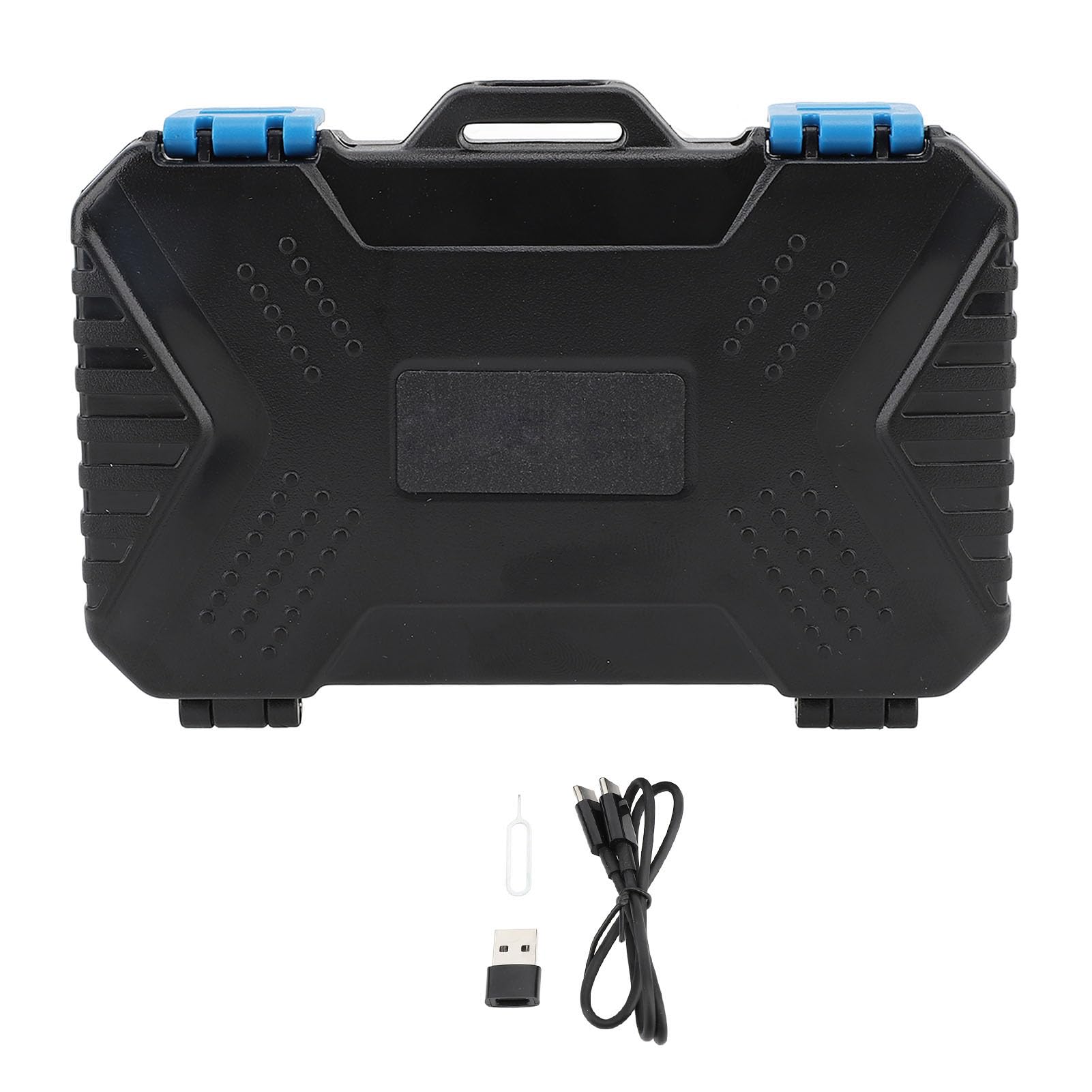 Memory Card Storage Case, Carrying Case, Compact Wear Shockproof Waterproof, Card Storage Box for SIM Card CF Storage Card Memory Card Card Pin, with USB 3.0 Port