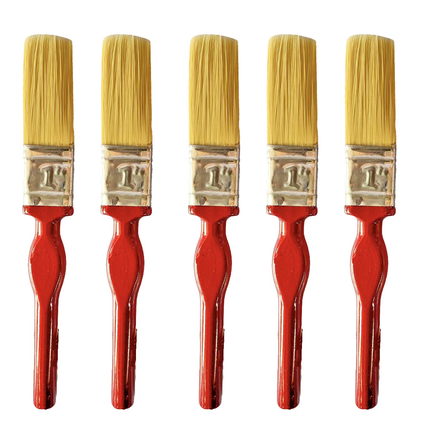 Orson 1" Inch Regular Paint Brush for Wall/Door-Water/Enamel Based Painting (Pack of 5) (B08XMWZ8ZP) Amazon Price History, Amazon Price Tracker