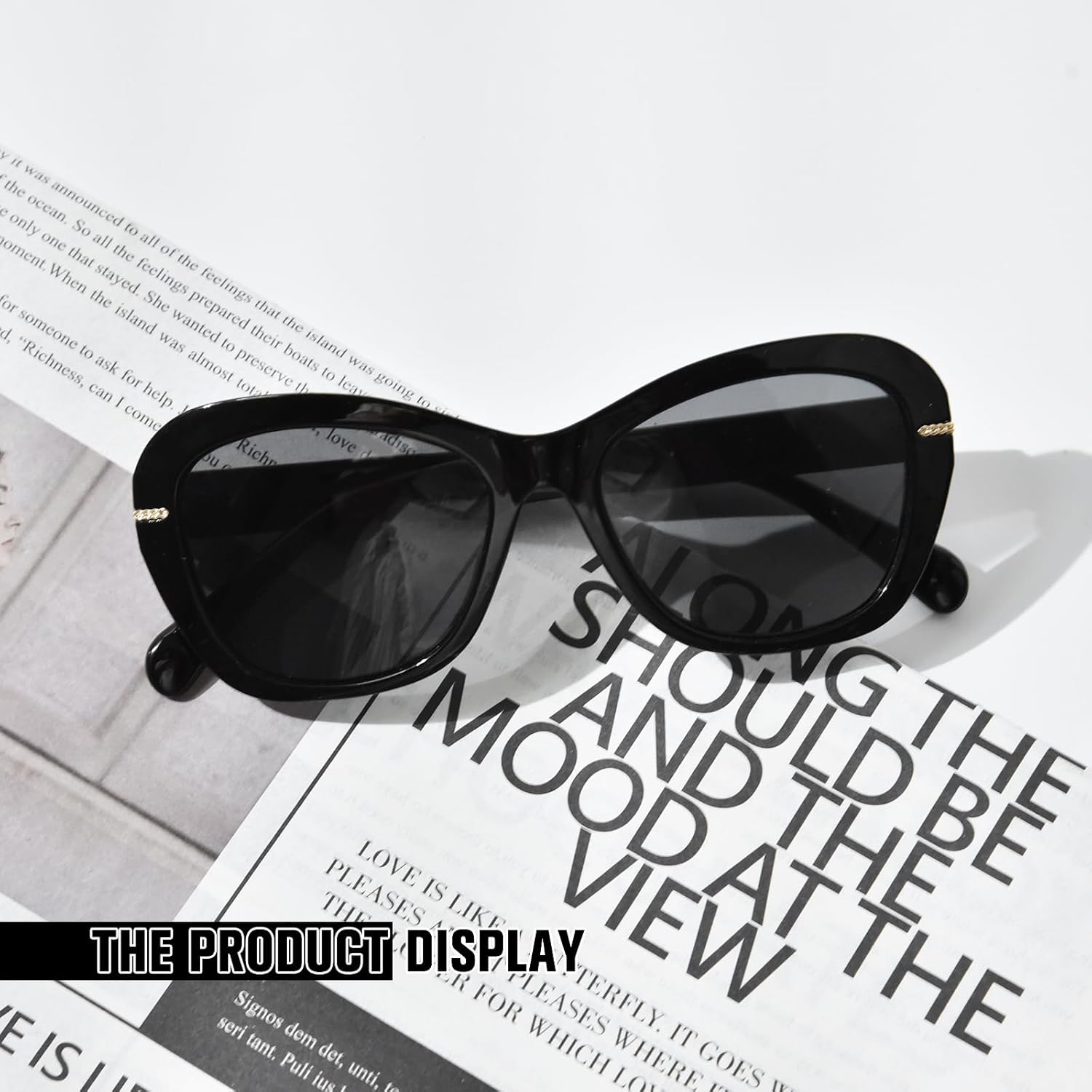 FONHCOO Progressive Multifocal Sunglasses for Women, Stylish Reader Sun Glasses Outdoor Reading Sunglasses UV400 Protection - Image 5