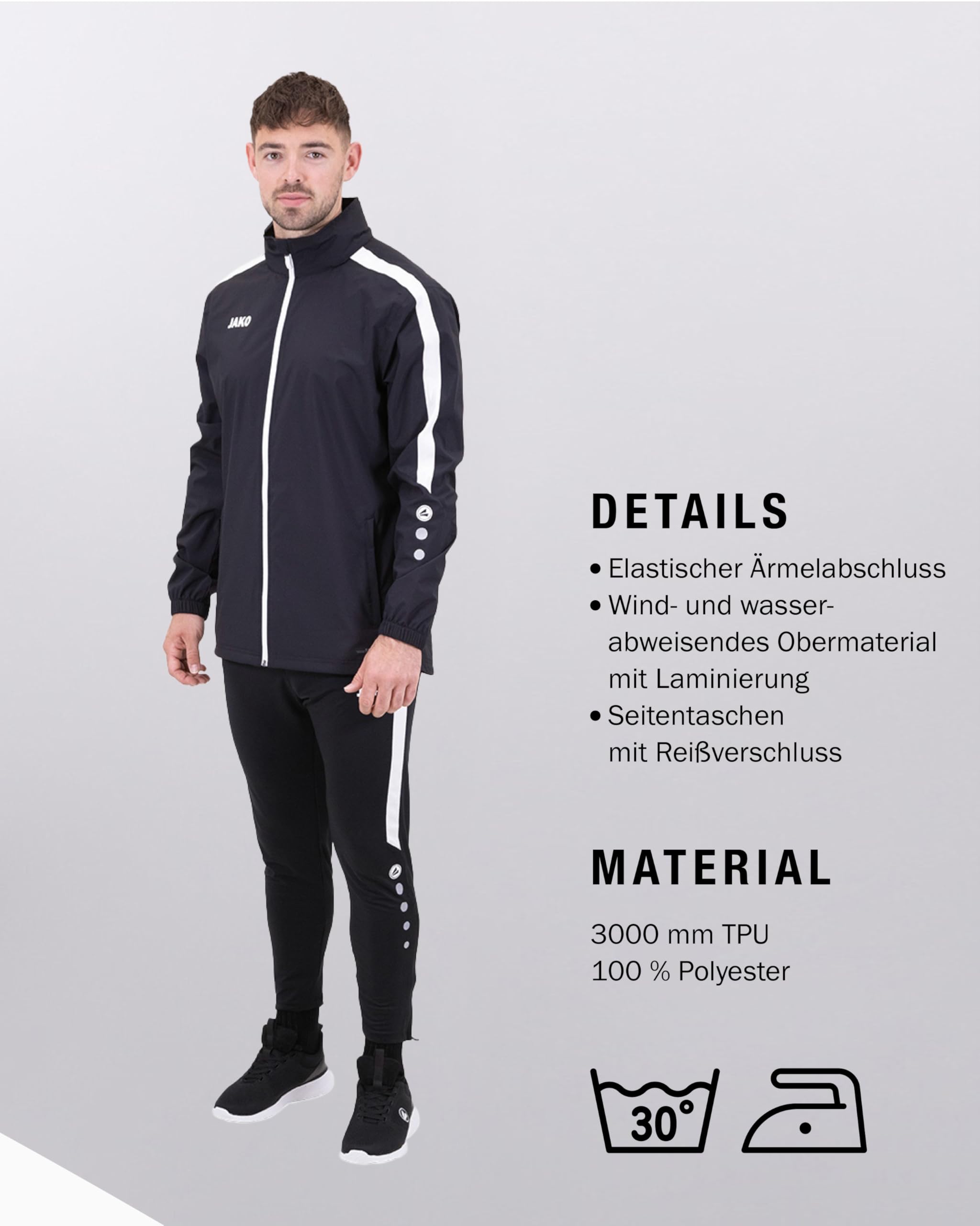 JAKO Power Allwetterjacke Herren