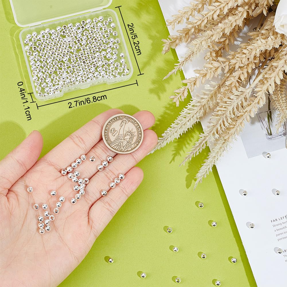 Beebeecraft Perlina con Lettera Lettera S In Argento Sterling Lettera Maiuscola Alfabeto Perlina con Iniziale Collana Braccialetto Ciondolo per La Creazione di Gioielli