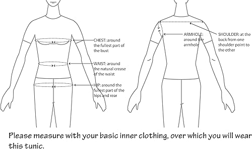 Miniatura 3 de Ayurvastram - Blusa estilo túnica bordada a mano de algodón puro, parte superior, Kurti