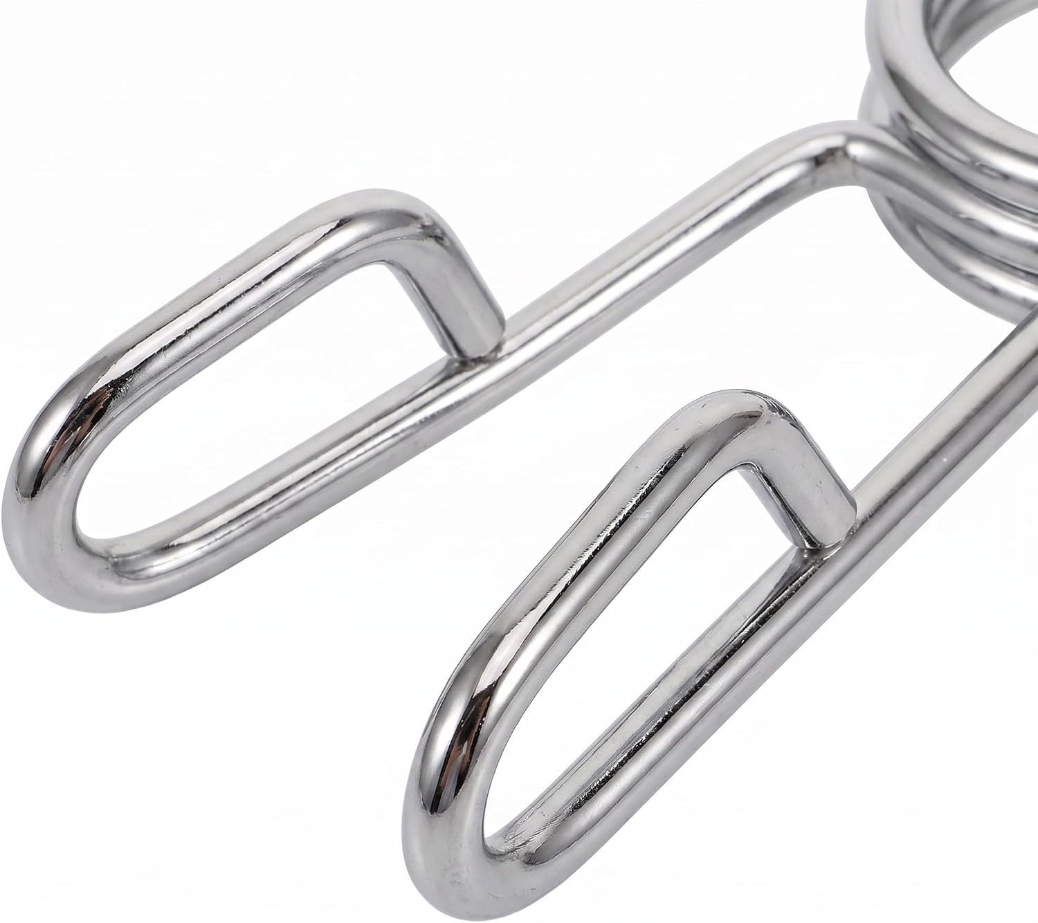 YARNOW 2PCS Barbell Collars: Dumbbell Clip - Barbell Weights Spring Collar - Weight Bar Clamps for Weightlifting Gym Exercise Strength Training