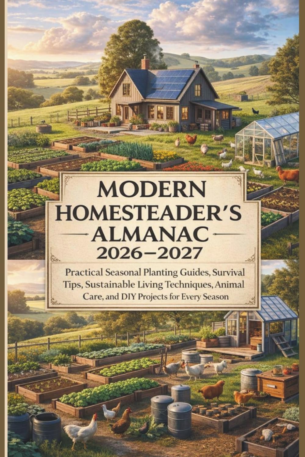 Modern Homesteader’s Almanac 2026–2027: Practical Seasonal Planting Guides, Survival Tips, Sustainable Living Techniques, Animal Care, and DIY