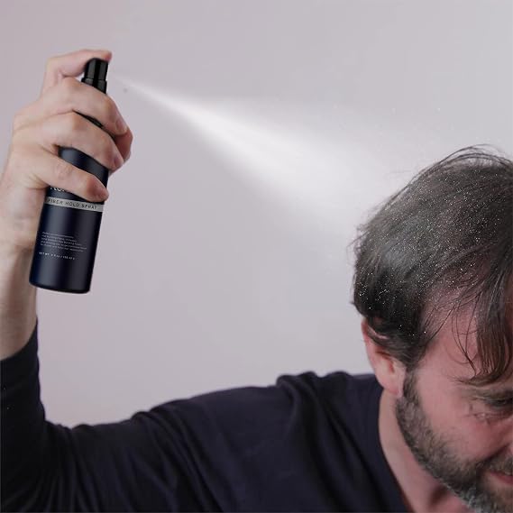 KeraFiber Fiber Hold Spray for Hair Building Fibers | Strengthens Bond between Hair Fibers and Existing Hair - 4 Fl Oz (Fiber Hold Spray)